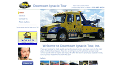 Desktop Screenshot of downtownignaciotow.com